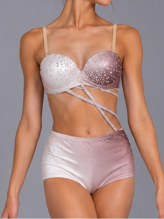 Other - Custom Ombré Two Piece Dance Costume